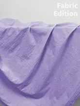 紫色の涼感防水ナイロン生地使用のデザイナー生地【DIY・ハンドメイド・紫外線対策・アウトドアジャケット】