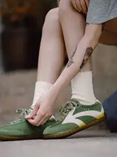 春用メッシュ通気性カジュアルシューズ【レトロデザイン・女性用・スポーツ・スニーカー】（セットアップ対応）
