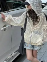 デザイン子供用 UVカットパーカー【軽量・ジッパー付き・夏用】