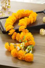 タイ風装飾用仏花リース【偽花・迎賓用・供花用品】