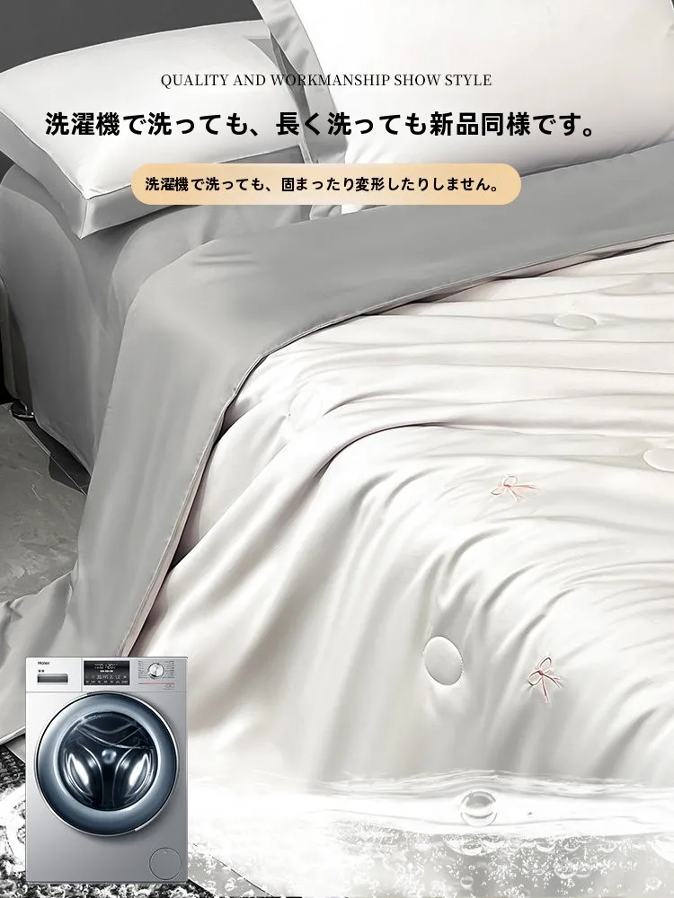 夏用掛け布団で汗をかきにくい生活は可能？涼感アイスシルクが解決するリアルな体験