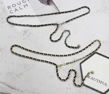 ファッション性抜群のウエストチェーン【スーツコート・併用可能・インスタ風・装飾用】