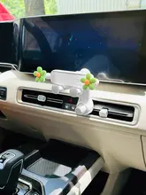 車載スマホホルダー【エアコンダクト取り付け・360度回転・ユニバーサル対応】
