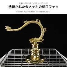 豪華なステンレス製オウム用鳥かご【横糸デザイン・繁殖用】