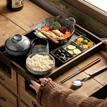 食器セット 一人用 陶器 取っ手付きボウル マグカップ 仕切り付きプレート おしゃれ 上品