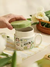 ティーカップ ハンドル付きマグカップ デザイン感 高い美しさ
