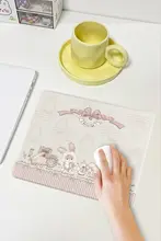 美しいイラストのマウスパッド【オフィスやゲーミングに最適・ハードタイプ・シルクタッチ】