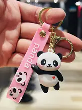 かわいいパンダのキーホルダー【中秋節・イベント用・プレゼントに最適】