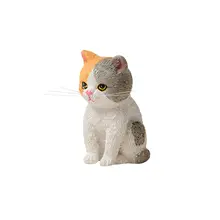 かわいいミニ猫デスクトップディスプレイ【樹脂製・カートゥーンデザイン】