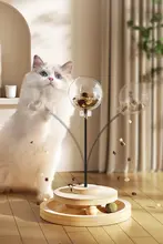 猫 おもちゃ じゃらし スナック回転台 知育用品 楽しめる