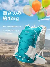 INOXTO 男性用女性用 軽量アウトドアリュックサック【登山杖収納可能・ハイキング用】