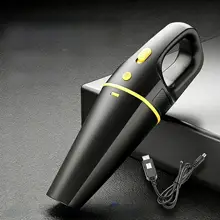 ワイヤレス充電式 車用ハンドヘルド掃除機【強力吸引・静音設計・家庭用にも対応】