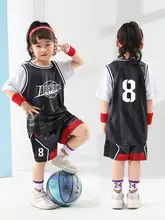 紫色 キッズ バスケットボールユニフォーム セット【短袖・幼稚園用・トレーニング用】