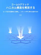 カーシートクッションシリコン夏通気性ハニカムハニカム