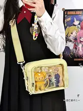 透明なクロスボディバッグ10cmベビーバッグ痛バッグ