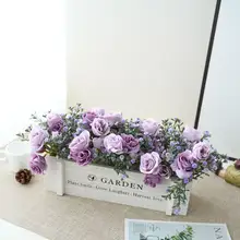 フェイクグリーン 造花 観葉植物 フェンス フラワーアレンジメント 置物 室内 インテリア ホテル ウィンドウディスプレイ