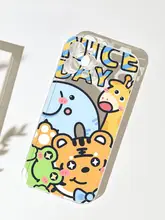 かわいい動物デザインのiPhoneケース【透明・フルカバー・シリーズ対応】（セットアップ対応）
