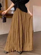 肌理感の白いハイウエストAラインスカート【夏用・ストレッチ・ひざ下丈・大きなフレア】（セットアップ対応）