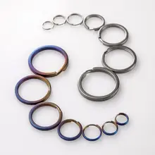チタン合金キーホルダーリング【DIY用・アクセサリー部品】