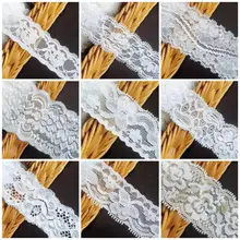 ロリータ風レースのフリル生地【DIY手工芸用・伸縮性あり】