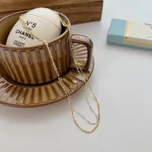 シンプルな純銀製ネックレス【星空の輝き・ショートタイプ・重ね着け対応】