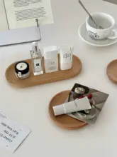 北欧スタイルのブナ製トレイ【アロマキャンドル・小物収納・お茶うけ用】