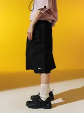 軽量ナイロン製アウトドアカラースカート【立体ポケット・中丈・カジュアルスタイル】（セットアップ対応）