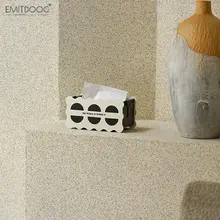 洗面器用テッシュボックス【軽やかなデザイン・家庭用・収納力抜群】