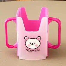 紙パックホルダー カップスタンド キッズ 男の子 女の子 プラスチック 持ち手付き 牛乳 飲料 ポータブル 「JOJO'S L. PD.effort.」