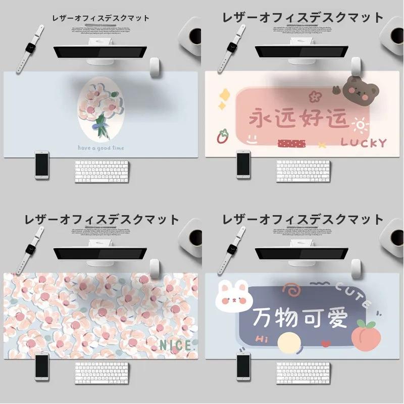 PU製防水マウスパッド：オフィスと学生向けのキーボードマットの実用性とサイズ選定ガイド
