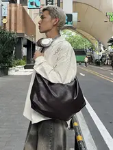 トートバッグ ショルダーバッグ ユニセックス レザー 大容量 ヴィンテージ 通勤 着回し インスタ映え 「YUEN」