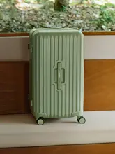 大容量の旅行用キャリーバッグ【高評価デザイン・ラ zipper・鍵付き・二種類のサイズ対応】