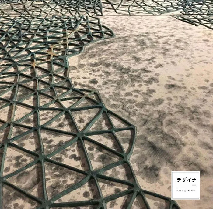 3Dレイアウトで空間を表現するなら、この透かし模様の生地が一番おすすめ？