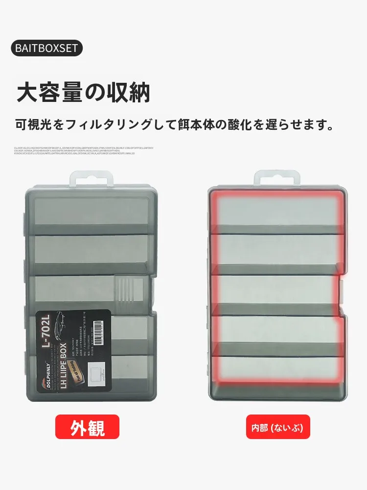 ルアー釣りの仕掛けを整理するには、この「擬似餌ボックス」が本当に必要？