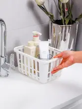 便利な水切りバスケット【おしゃれなデザイン・洗面所用・持ち手付き】