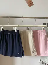 山系風のレトロ刺繍入り工装半身スカート【偽二重デザイン】（セットアップ対応）