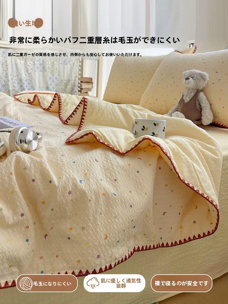 涼しくて肌に優しい夏の布団を選ぶには？伊心愛の二重ガーゼ掛け布団がおすすめの理由