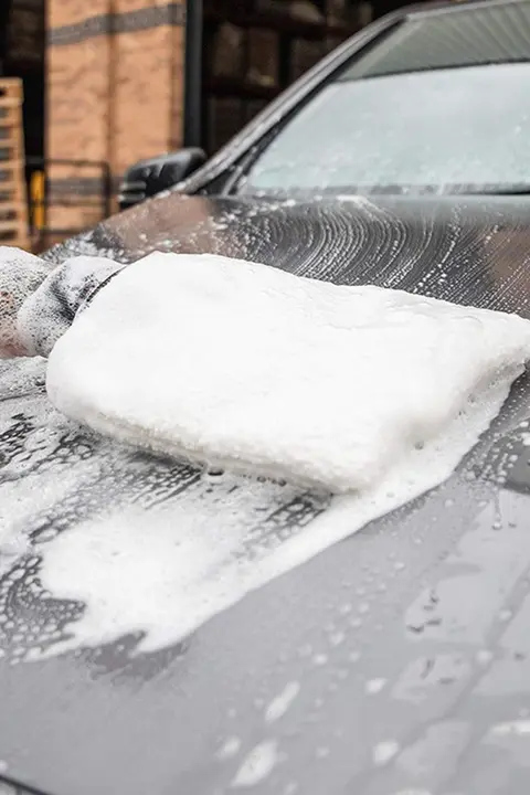 マイクロファイバー洗車手袋【傷がつかずソフト・高吸水性・耐久性】