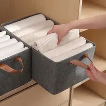 折りたたみ式 グレーの陽イオン収納ボックス【頑丈なスチールフレーム・持ち手付き】