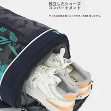 大容量バドミントンバッグ【防水・耐摩耗・リュック型】