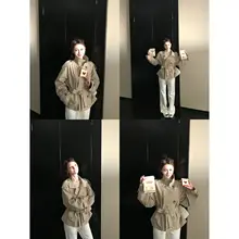 トレンチコート【テンサテン・高密度生地・カジュアルデザイン】