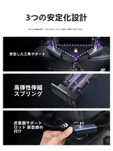 車載タブレットホルダー【後部座席・ヘッドレスト固定用・iPad対応】