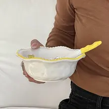 手描きデザインのかわいいセラミック朝食ボウル【サラダ・フルーツ・デザート用】