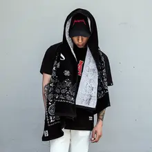 THE V BRAND デザイン 腰果  花柄 スポーツタオル【コットン・アクティブプリント】