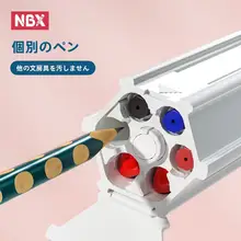 NBX 六角形ペンケース【携帯用・小学生向け・多機能】
