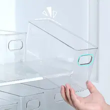 深さがある透明な長方形収納ボックス【水漏れ防止・引き出し整理用・広幅タイプ】