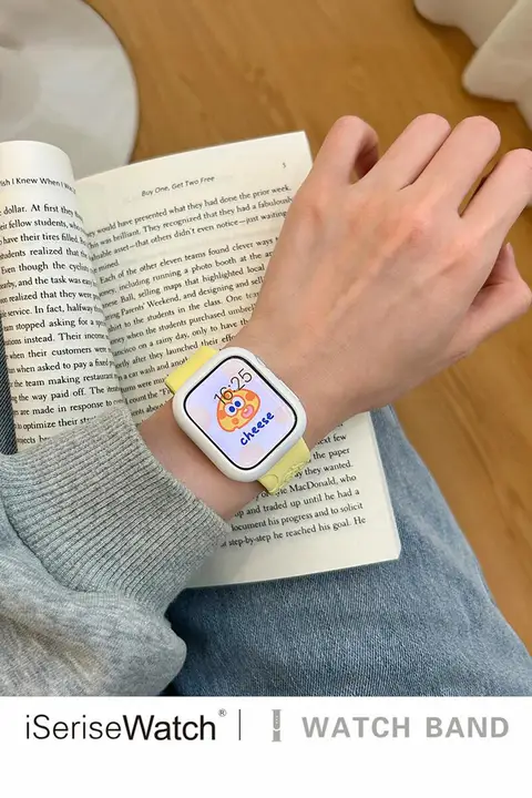 Apple Watch用ストラップ レディース 通気性シリコン スポーツ 夏 かわいい おしゃれ 「iserisewatch」