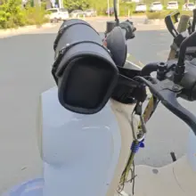 汎用バイク用工具バッグ【前部取り付け・バイク改装用・多機能】