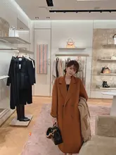 金きのこ 三代黒ラベル ウールカシミヤ ダブルフェイスコート【クラシックスタイル・ゆったりフィット・ミドル丈】