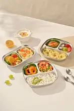 316 ステンレス製子供用分割トレー【ベビー用・離乳食皿・家庭用】